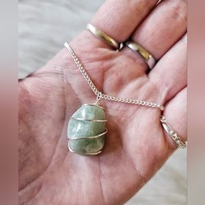 925 Handmade Aventurine Necklace
